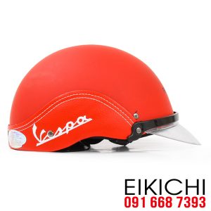 In logo lên nón bảo hiểm quảng cáo theo yêu cầu làm quà tặng khách hàng
